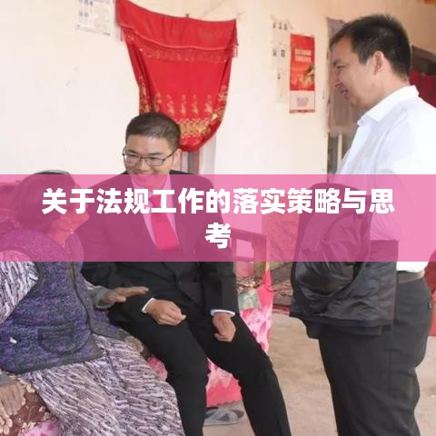 关于法规工作的落实策略与思考