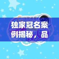 独家冠名案例揭秘，品牌合作创新模式的探索