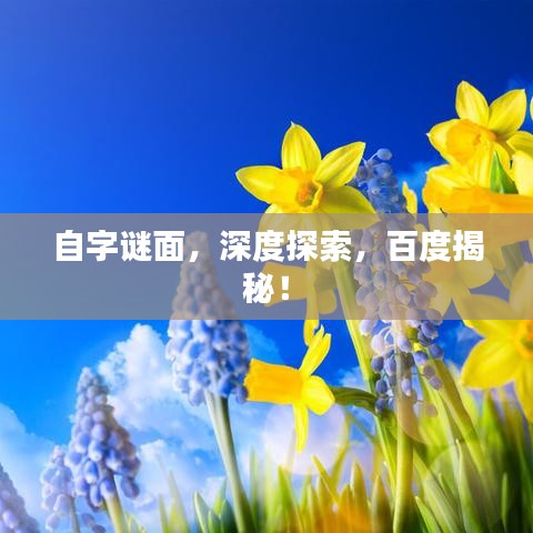 自字谜面，深度探索，百度揭秘！