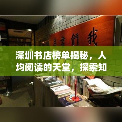 深圳书店榜单揭秘，人均阅读的天堂，探索知识海洋的十大好去处