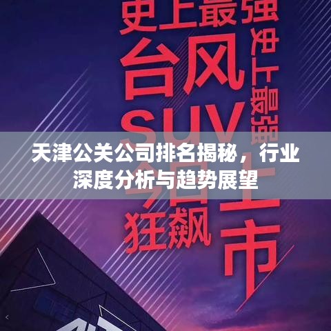 天津公关公司排名揭秘，行业深度分析与趋势展望