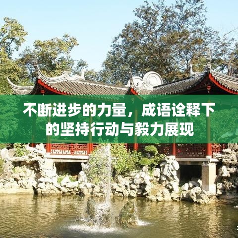 不断进步的力量，成语诠释下的坚持行动与毅力展现