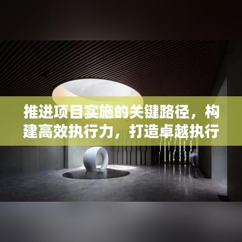 推进项目实施的关键路径，构建高效执行力，打造卓越执行力时代！